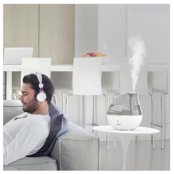 Pure Enrichment| MistAire Silver | Ultrasonic Cool Mist Humidifier NEW in Box - Picture 7 of 8